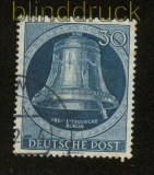 Berlin Mi # 85 Glocke rechts 30 Pfg. gestempelt (25615)