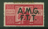 Triest Zone A Mi # 17 postfrisch Aufdruckmarke (48649)