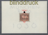dt. Reich Mi # Block 10 Braune Band postfrisch (45905)