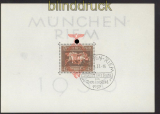 dt. Reich Mi # Block 10 Braune Band Sonderstempel (42925)