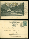 Hinterstober sw-AK Villa Stegbauer 1902 (a2256)