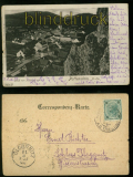 Pottenstein sw-AK Blick vom Kalkkopf aus 1900 (a2253)