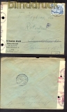 dt Reich Mi # 742 Auslands-Zensur-Brief 9.9.1940 (10636)
