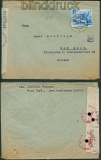 dt. Reich Mi # 742 EF Auslands-Zensur-Brief Wien 1941 (25478)