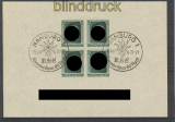 dt. Reich Mi # Block  8 Block geschnitten SSt. (22346)