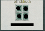 dt. Reich Mi # Block  7 postfrisch 48. Geburtstag (26867)