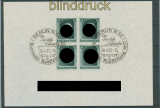 dt. Reich Mi # Block  8 Sonderstempel 48. Geburtstag (26874)
