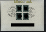dt. Reich Mi # Block  8 gestempelt 48. Geburtstag Sonderstempel (29637)