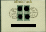 dt. Reich Mi # Block  8 gestempelt 48. Geburtstag Sonderstempel (40156)