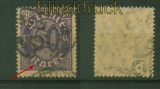 dt. Reich Dienst Mi #  21 I gestempelt gepr. Infla (27893)