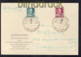 franz. Zone Wrttemberg Mi # 48/49 FDC Ersttagsbrief (49470)