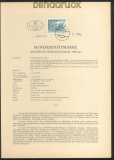 sterreich Mi # 1074 Erluterungsbltter Unterschriften Entwerfer und Ste(45775)