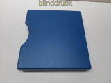 Lindner blaue Kassette mit Griffmulde 814 - B (51420)