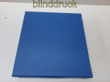 Lindner blaue Kassette ohne Griffmulde 810BY - B (52266)