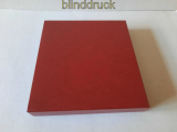 Lindner rote Kassette ohne Griffmulde 810BY - W (54314)