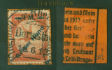 dt. Reich Mi # IV gestempelt geprft Brettl BPP Flugpostmarke Gelber Hund(56311)