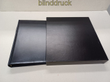 Lindner schwarzer Ringbinder 1122 - S mit Kassette gebraucht (56589)