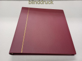 Safe weinroter Morocco Ringbinder 704-1 mit 24 verschiedenen Blttern geb(56574)