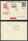 Bhmen und Mhren Mi # V 357 und V 396 MiF mit Reich R-Brief aus Prag 11.4.1939 (43166)