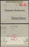 Schweiz Auslands-Zensur-Brief Solothurn 1941 Deutsche Zensur (44964)